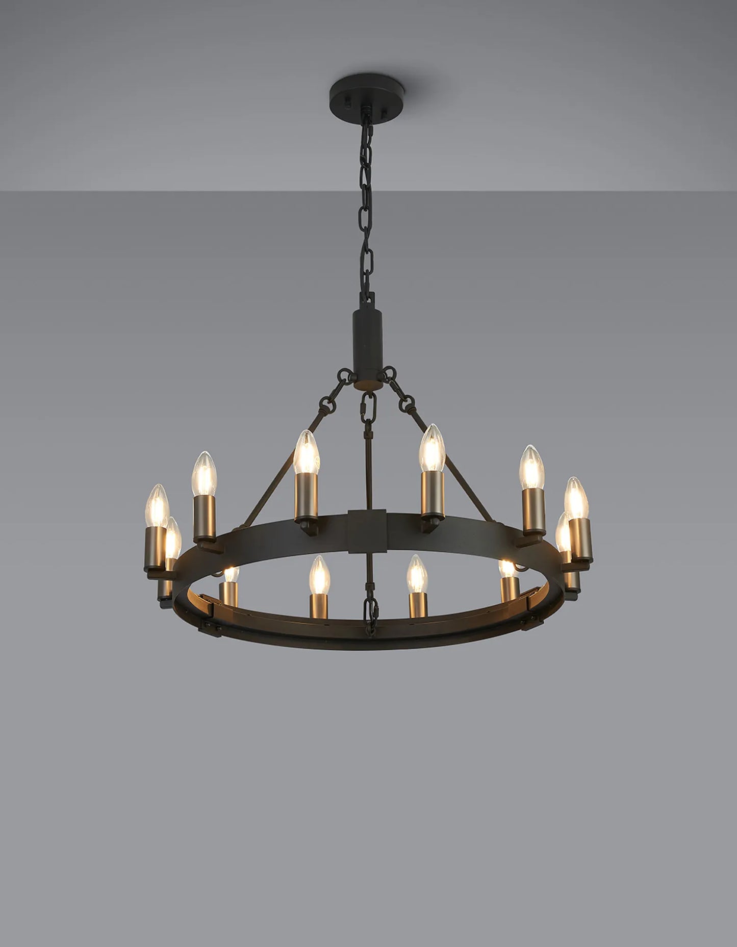 Solenne Multi-Light Semi Flush Pendant