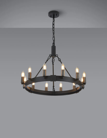 Solenne Multi-Light Semi Flush Pendant