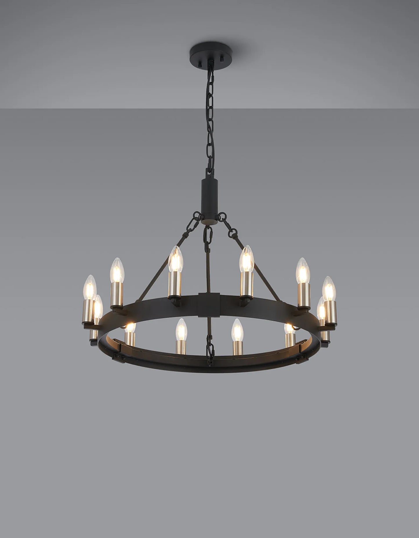 Solenne Multi-Light Semi Flush Pendant