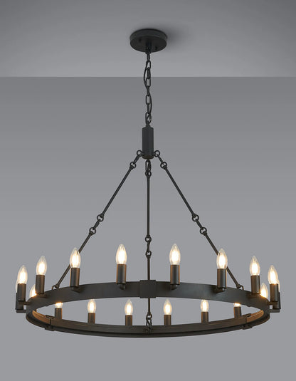 Solenne Multi-Light Semi Flush Pendant