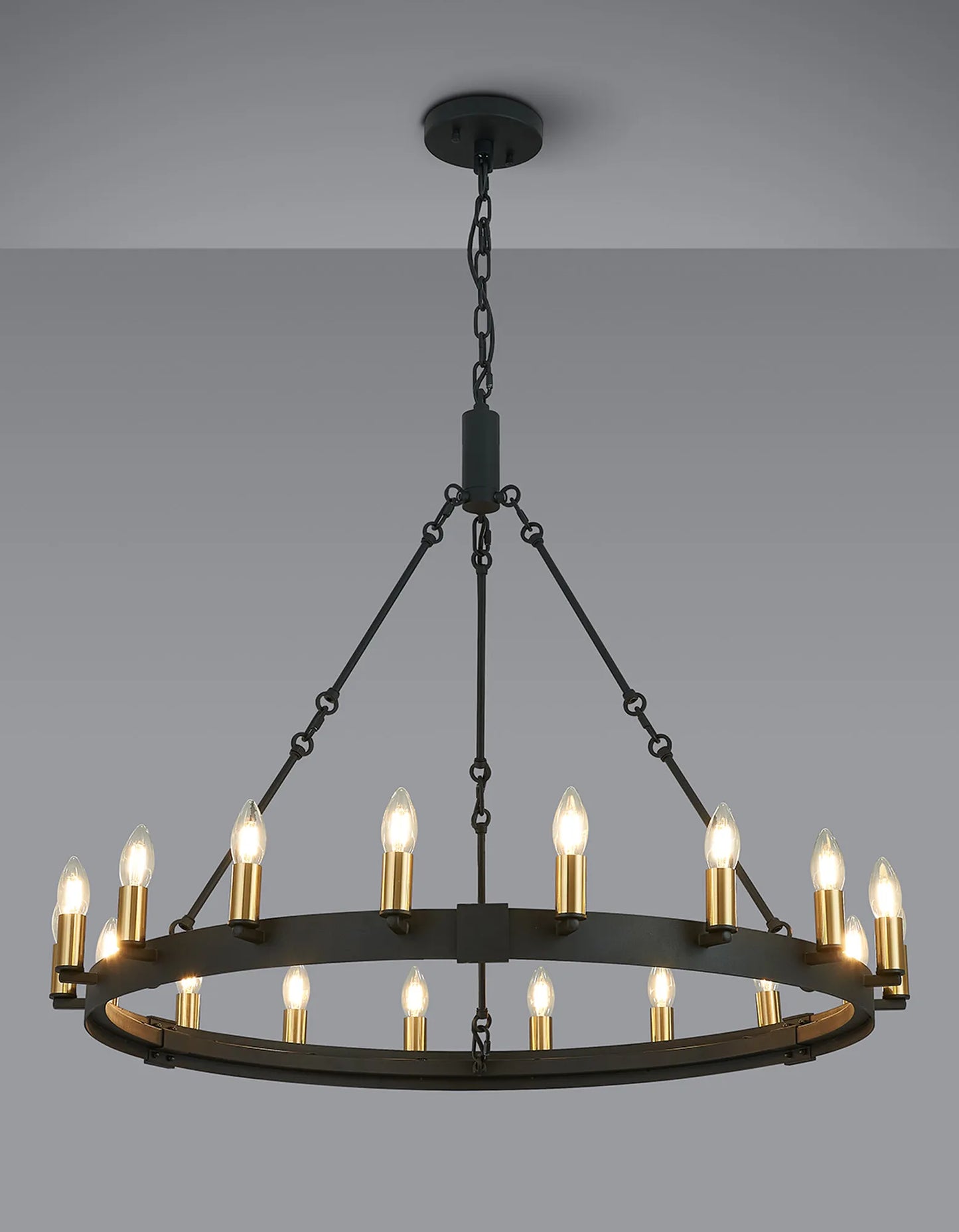 Solenne Multi-Light Semi Flush Pendant
