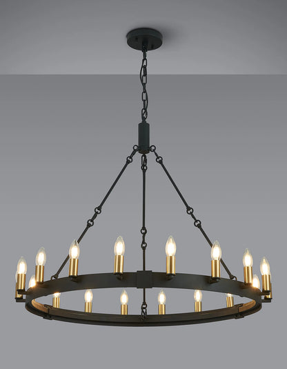 Solenne Multi-Light Semi Flush Pendant