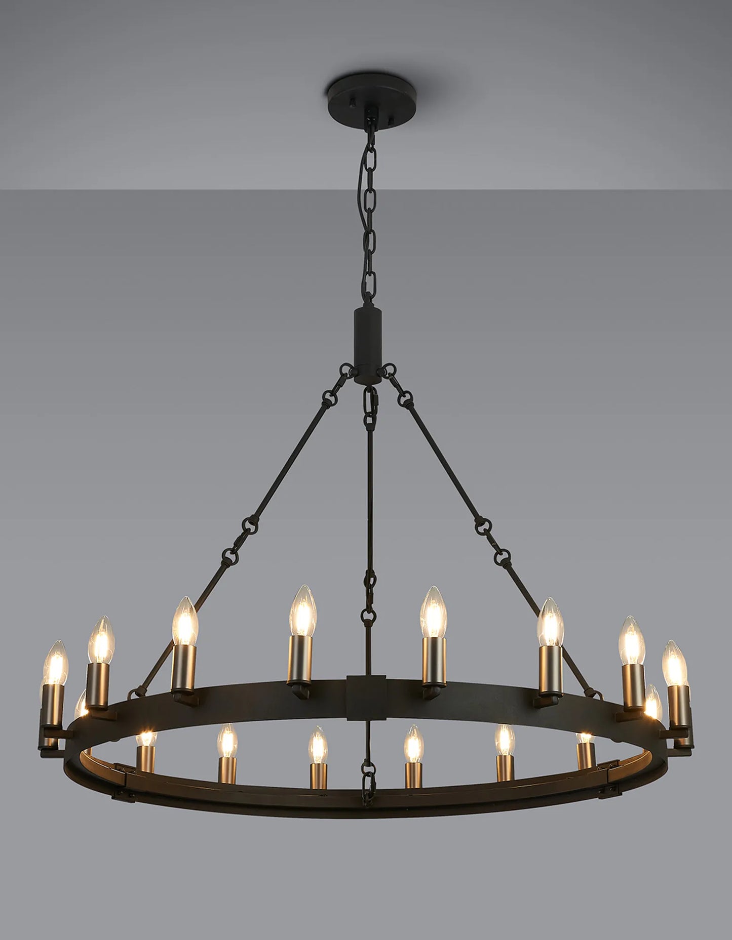 Solenne Multi-Light Semi Flush Pendant