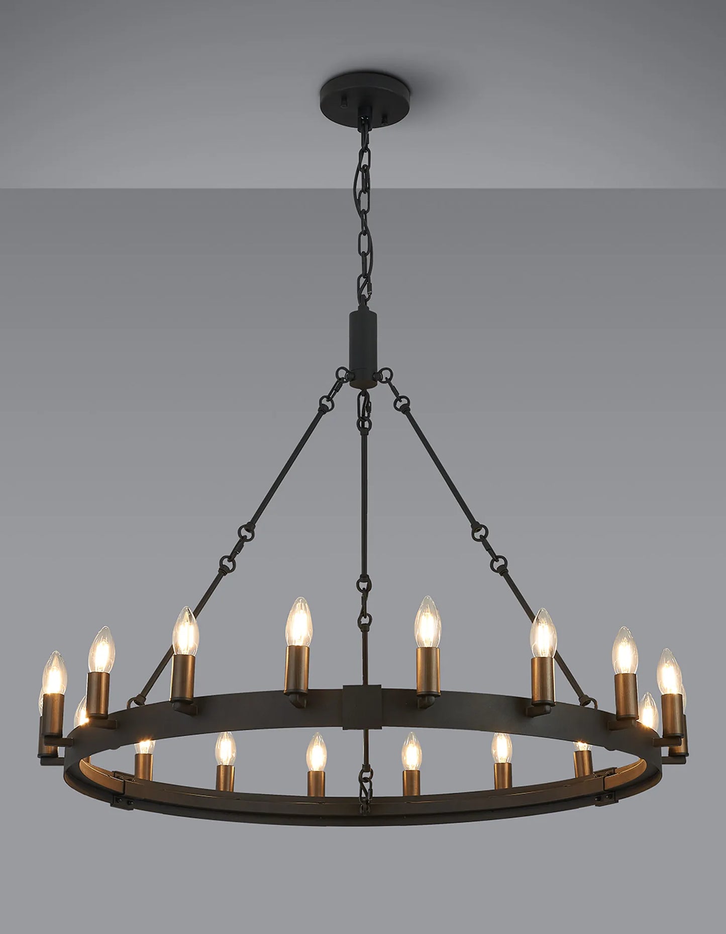 Solenne Multi-Light Semi Flush Pendant