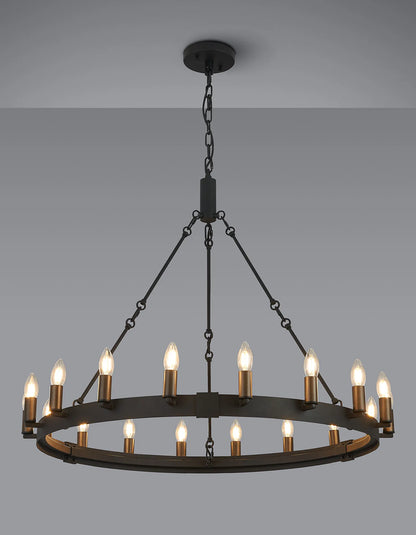 Solenne Multi-Light Semi Flush Pendant