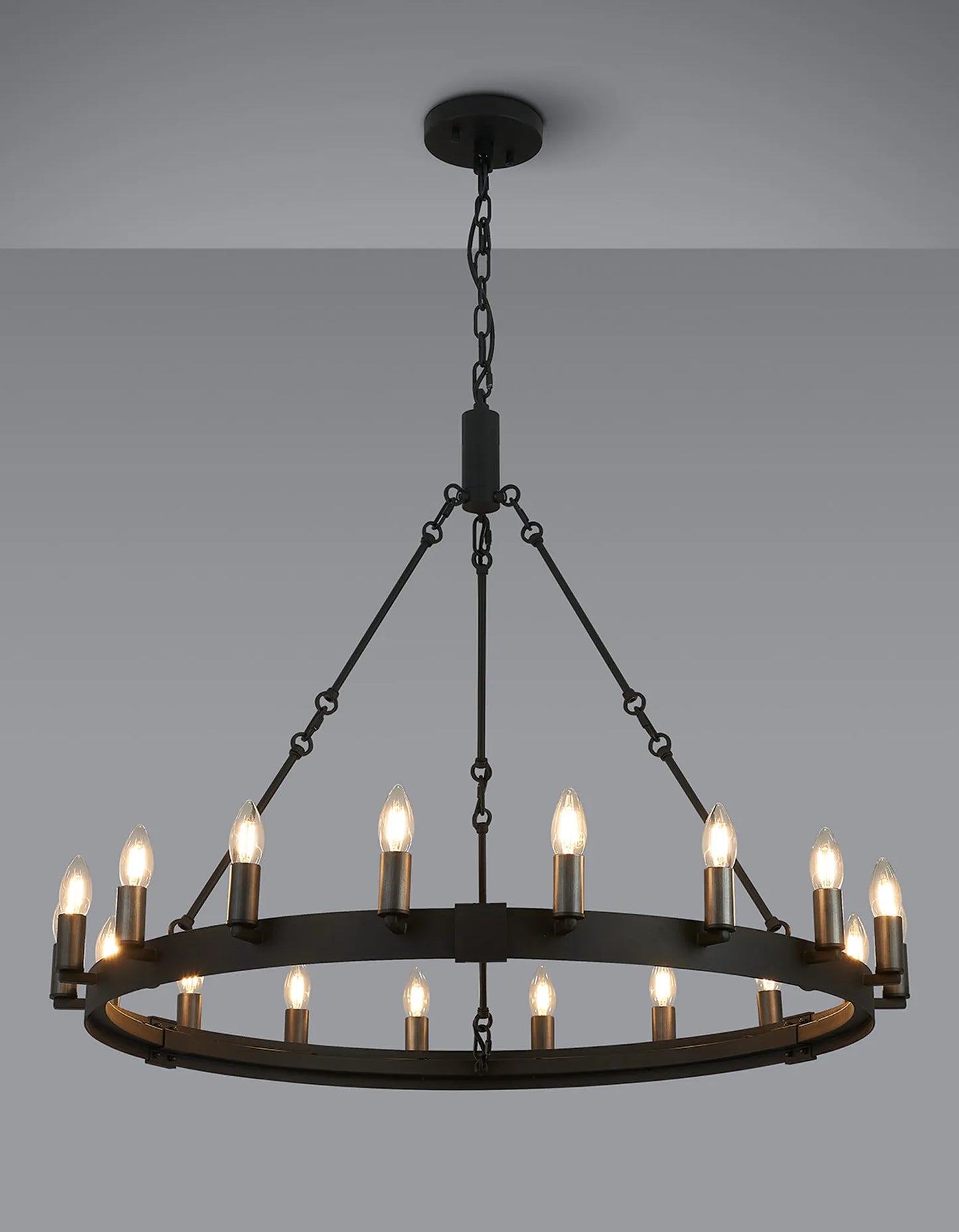 Solenne Multi-Light Semi Flush Pendant