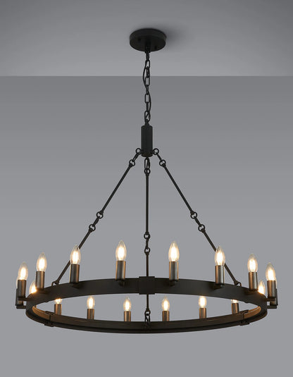 Solenne Multi-Light Semi Flush Pendant