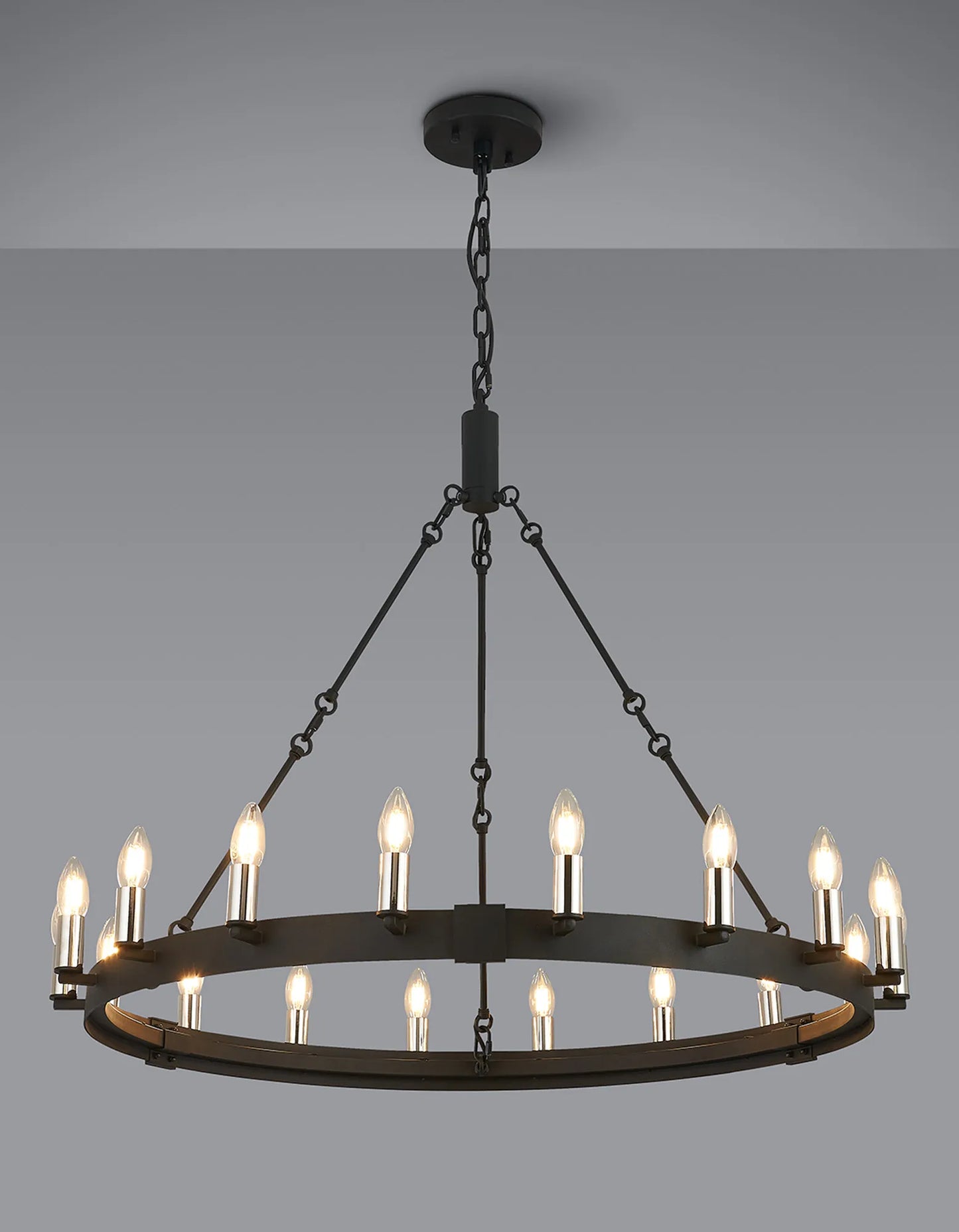 Solenne Multi-Light Semi Flush Pendant