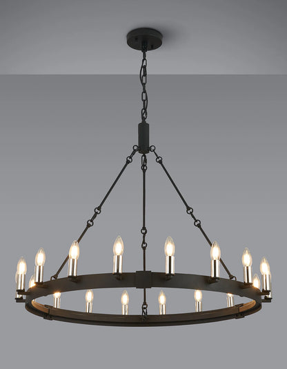 Solenne Multi-Light Semi Flush Pendant