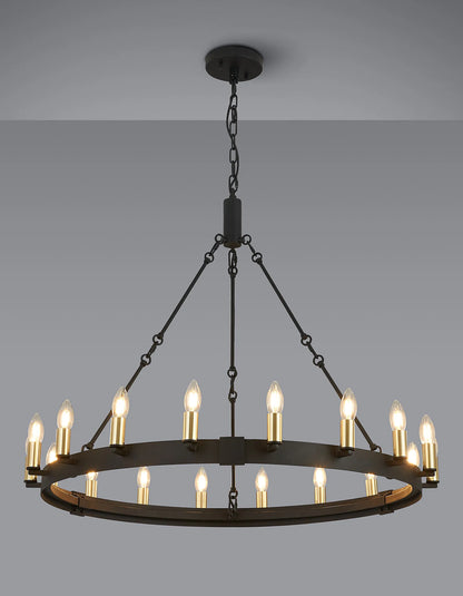 Solenne Multi-Light Semi Flush Pendant