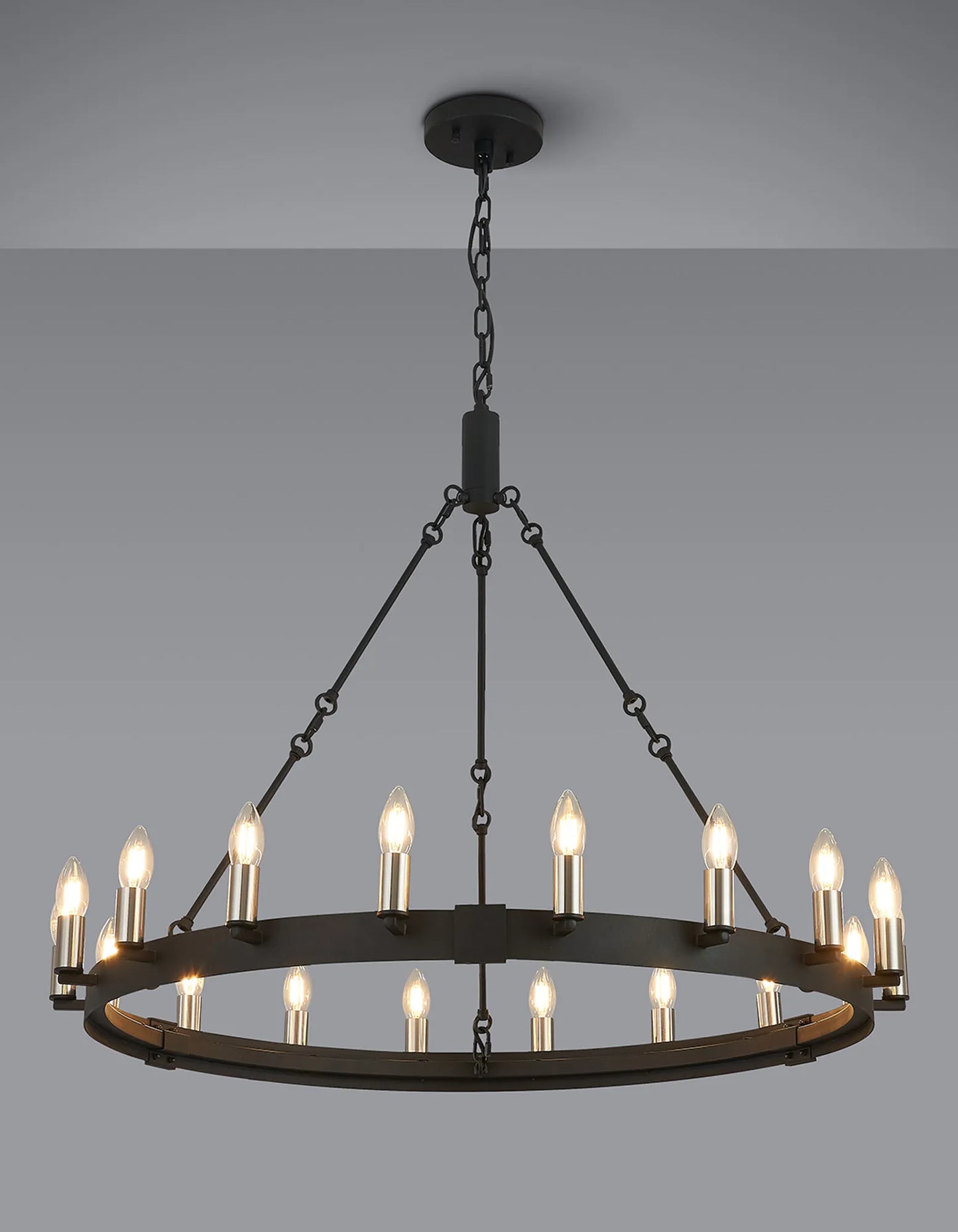 Solenne Multi-Light Semi Flush Pendant
