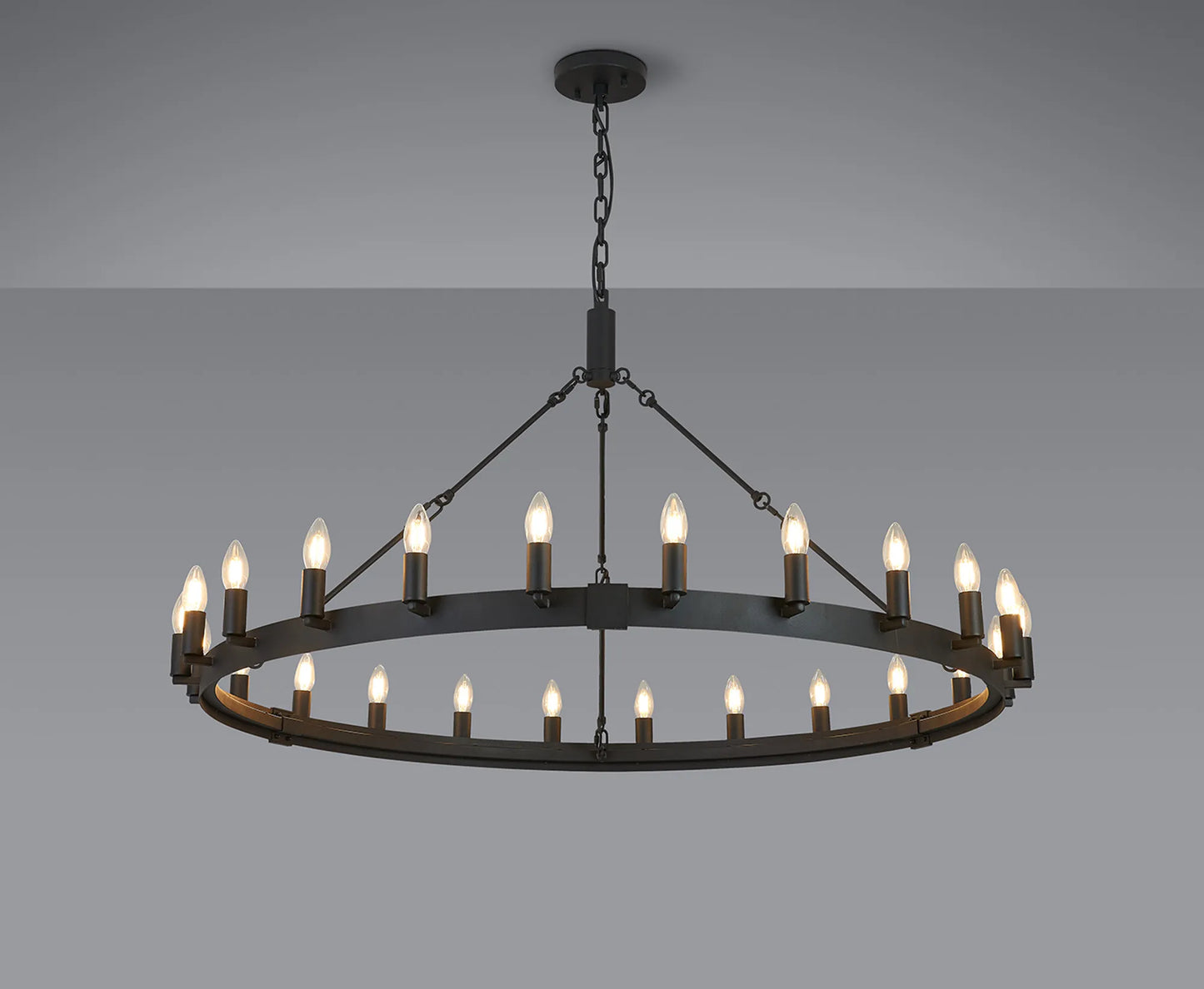 Solenne Multi-Light Semi Flush Pendant