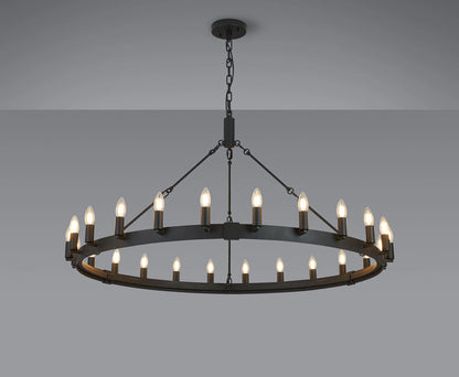 Solenne Multi-Light Semi Flush Pendant