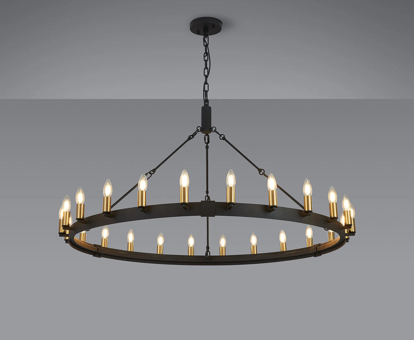 Solenne Multi-Light Semi Flush Pendant