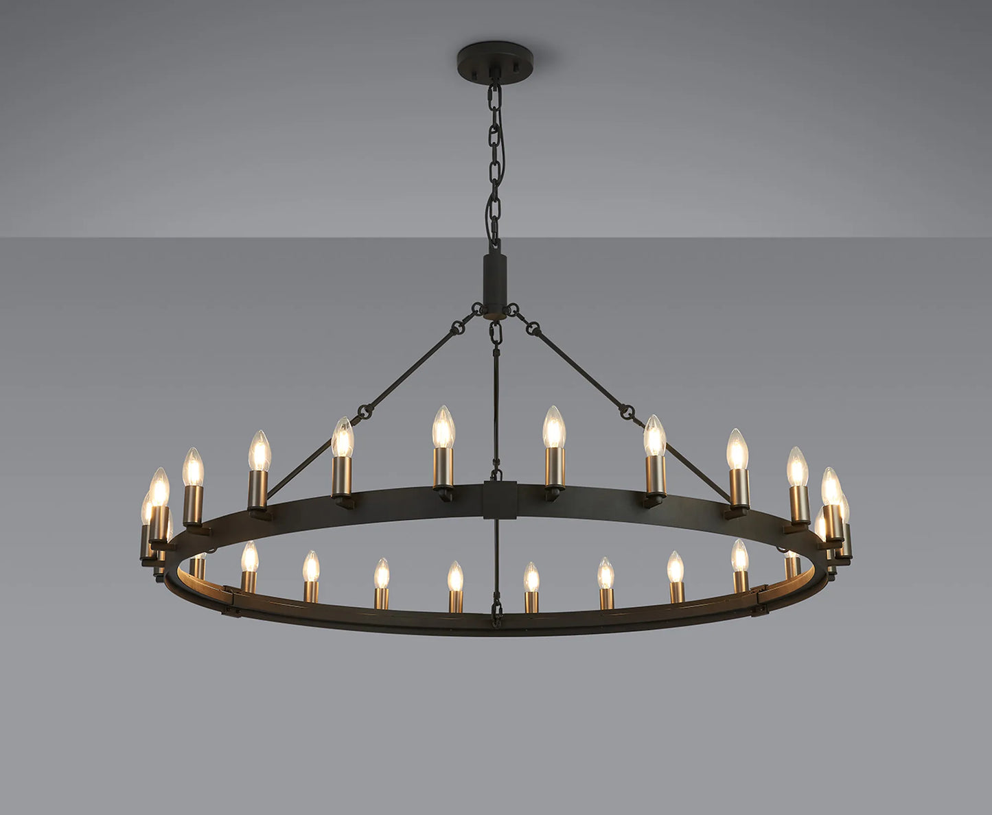 Solenne Multi-Light Semi Flush Pendant