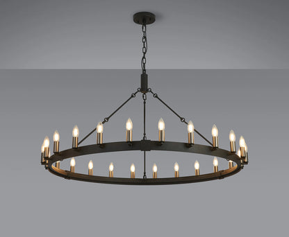 Solenne Multi-Light Semi Flush Pendant