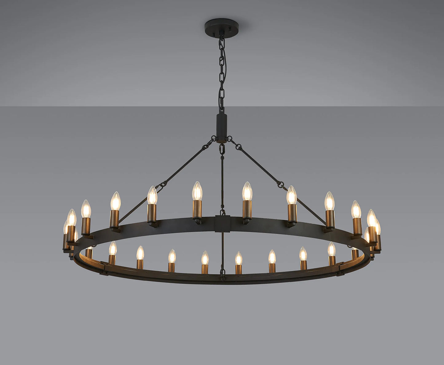 Solenne Multi-Light Semi Flush Pendant