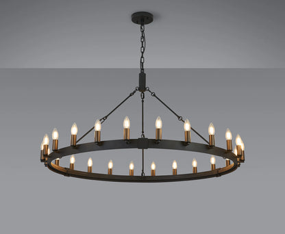 Solenne Multi-Light Semi Flush Pendant