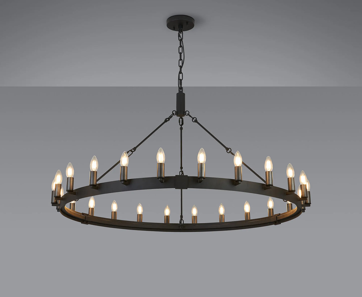 Solenne Multi-Light Semi Flush Pendant