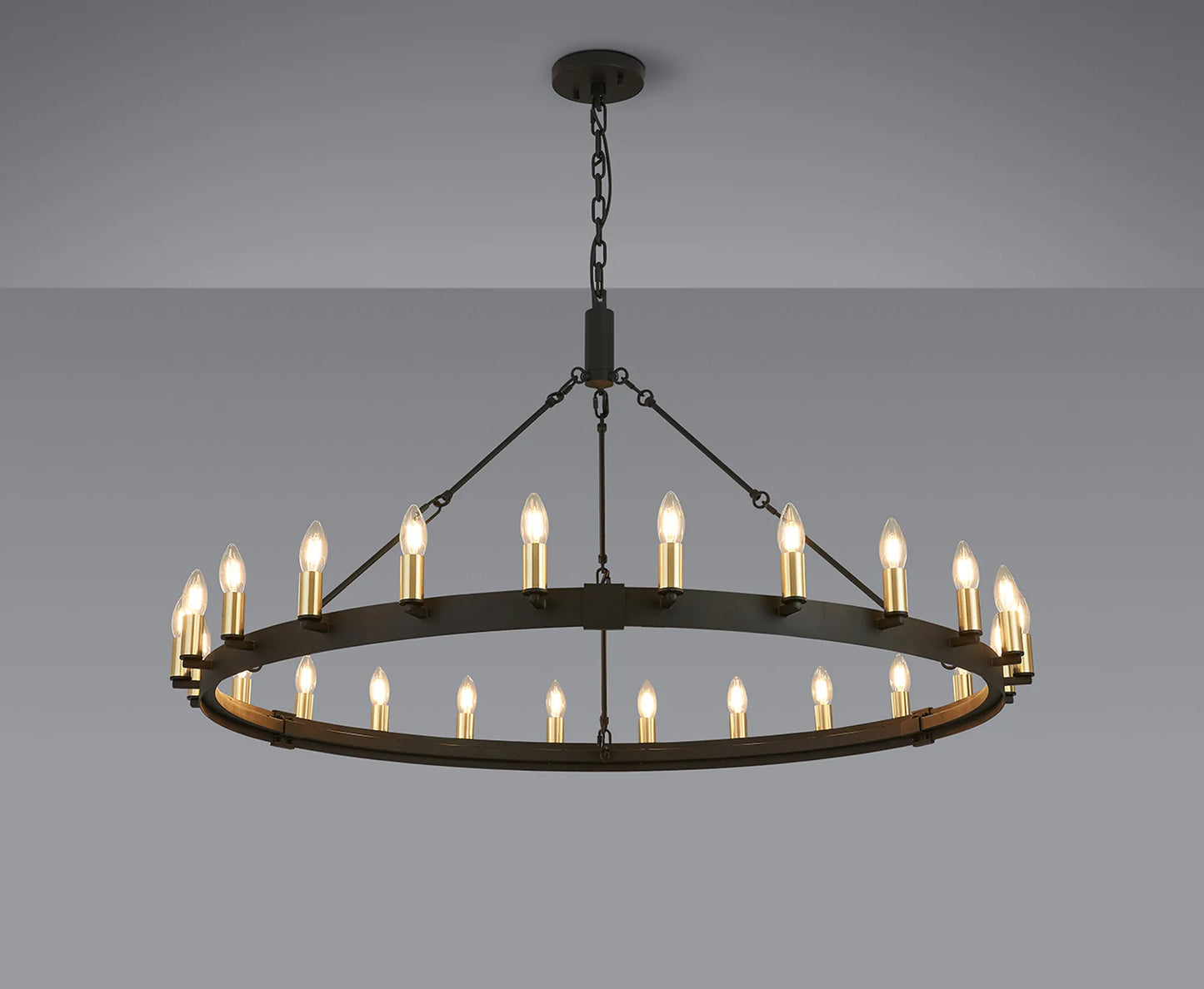Solenne Multi-Light Semi Flush Pendant