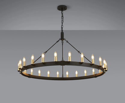 Solenne Multi-Light Semi Flush Pendant