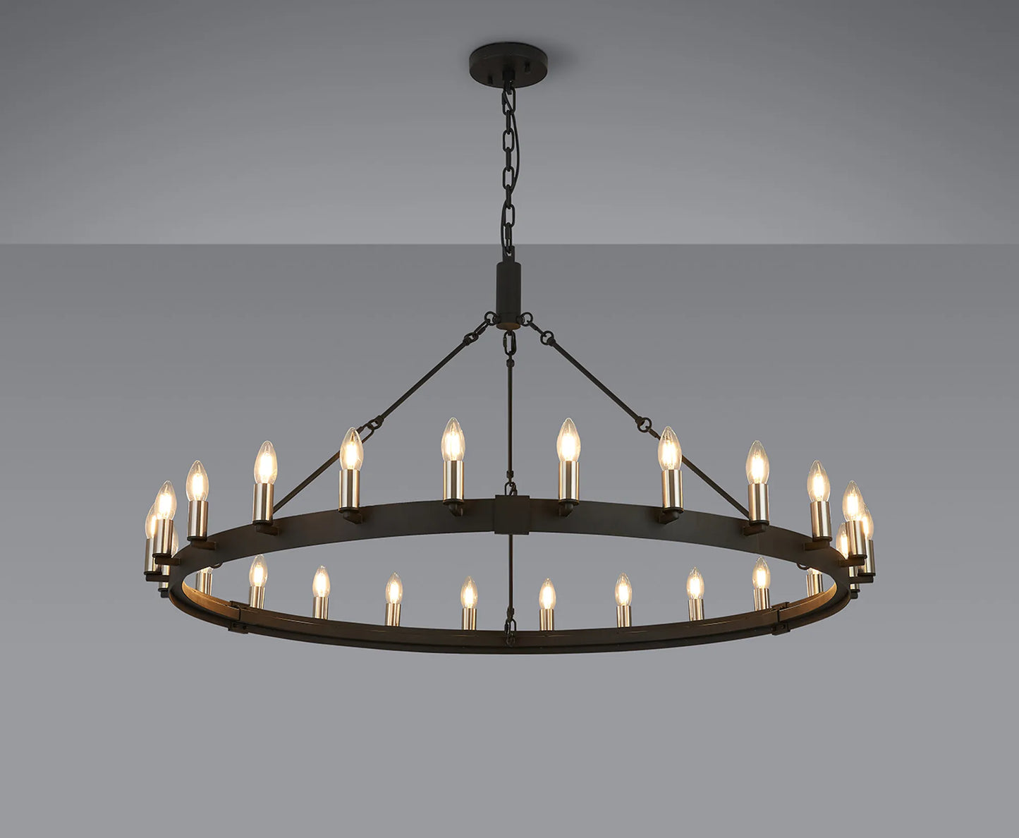 Solenne Multi-Light Semi Flush Pendant