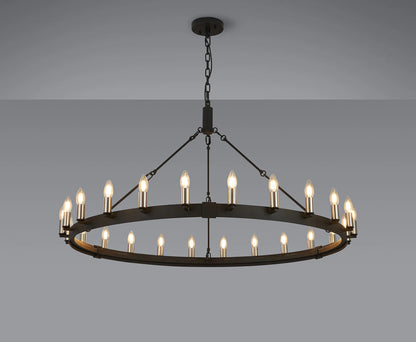 Solenne Multi-Light Semi Flush Pendant