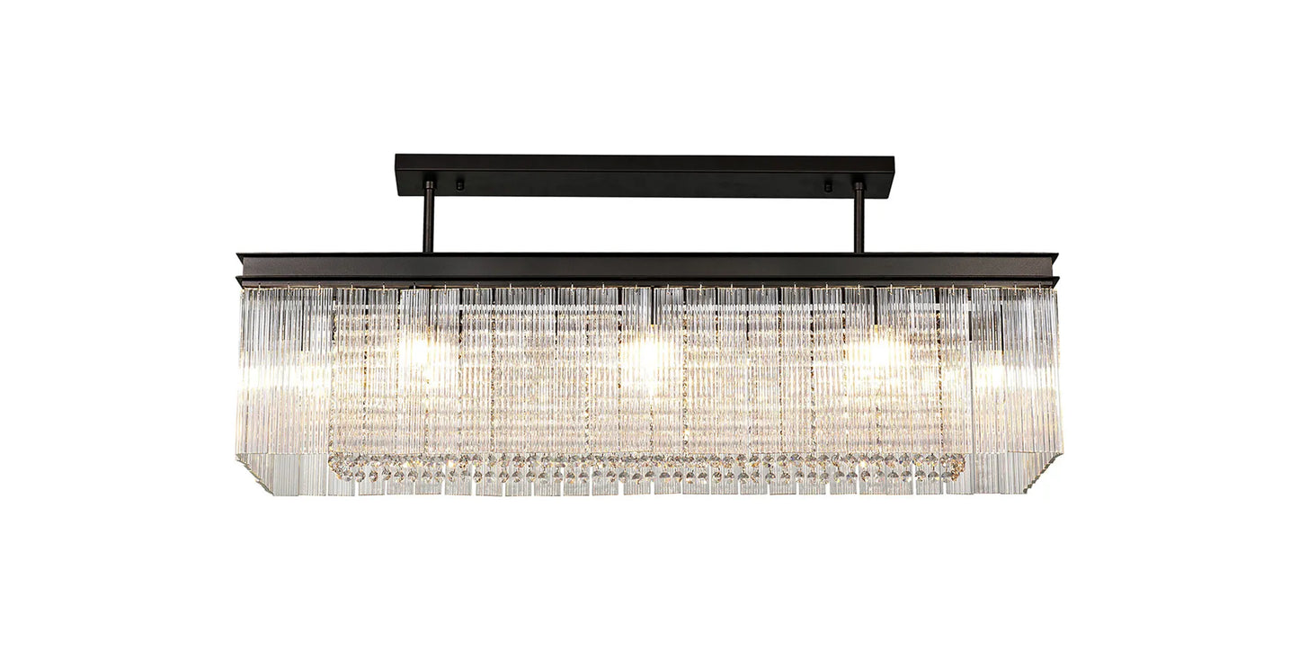 Toren Fluted Glass Pendant