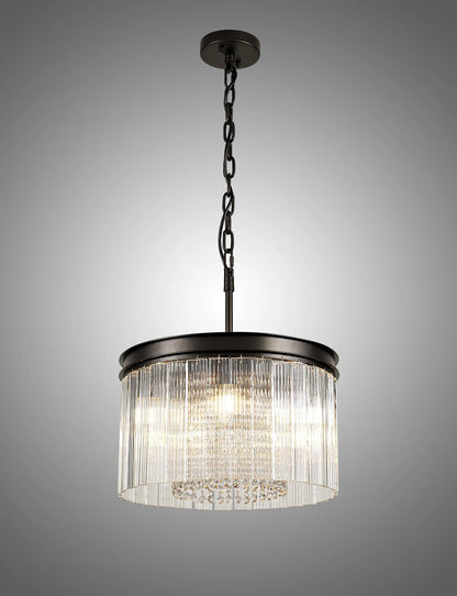 Toren Fluted Glass Pendant