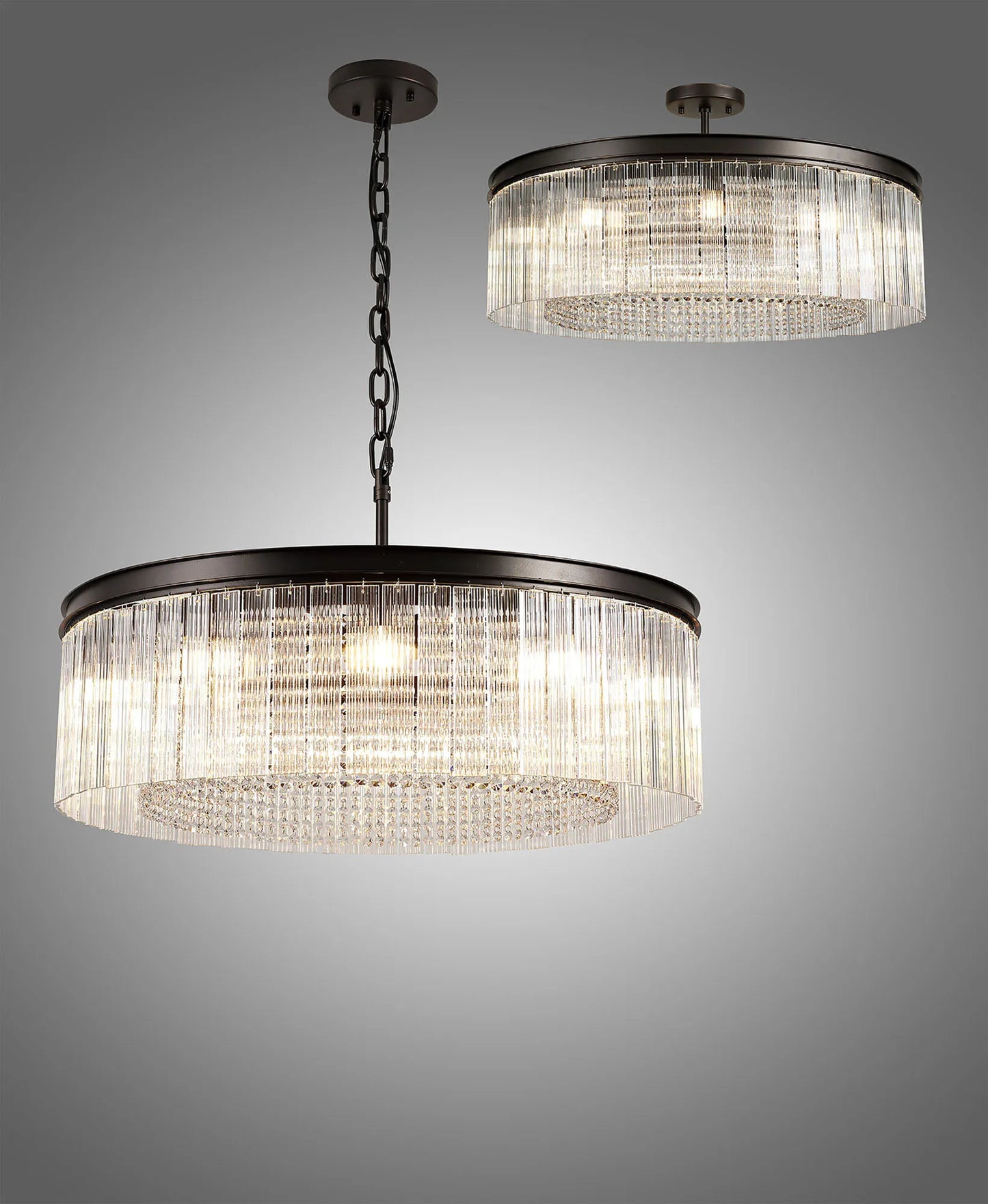 Toren Fluted Glass Pendant