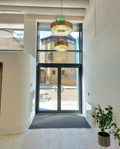 Saphera Chandelier – Round - Detail Shot