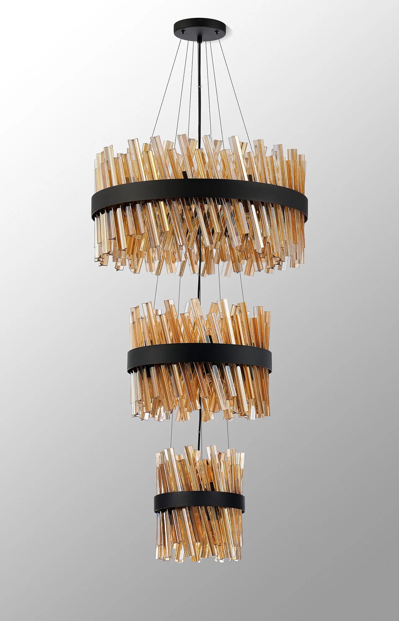 Virelia Tiered Crystal Pendant