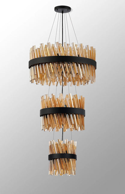 Virelia Tiered Crystal Pendant