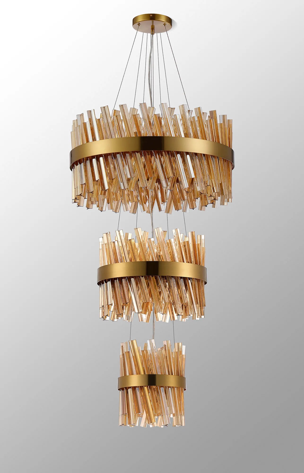 Virelia Tiered Crystal Pendant