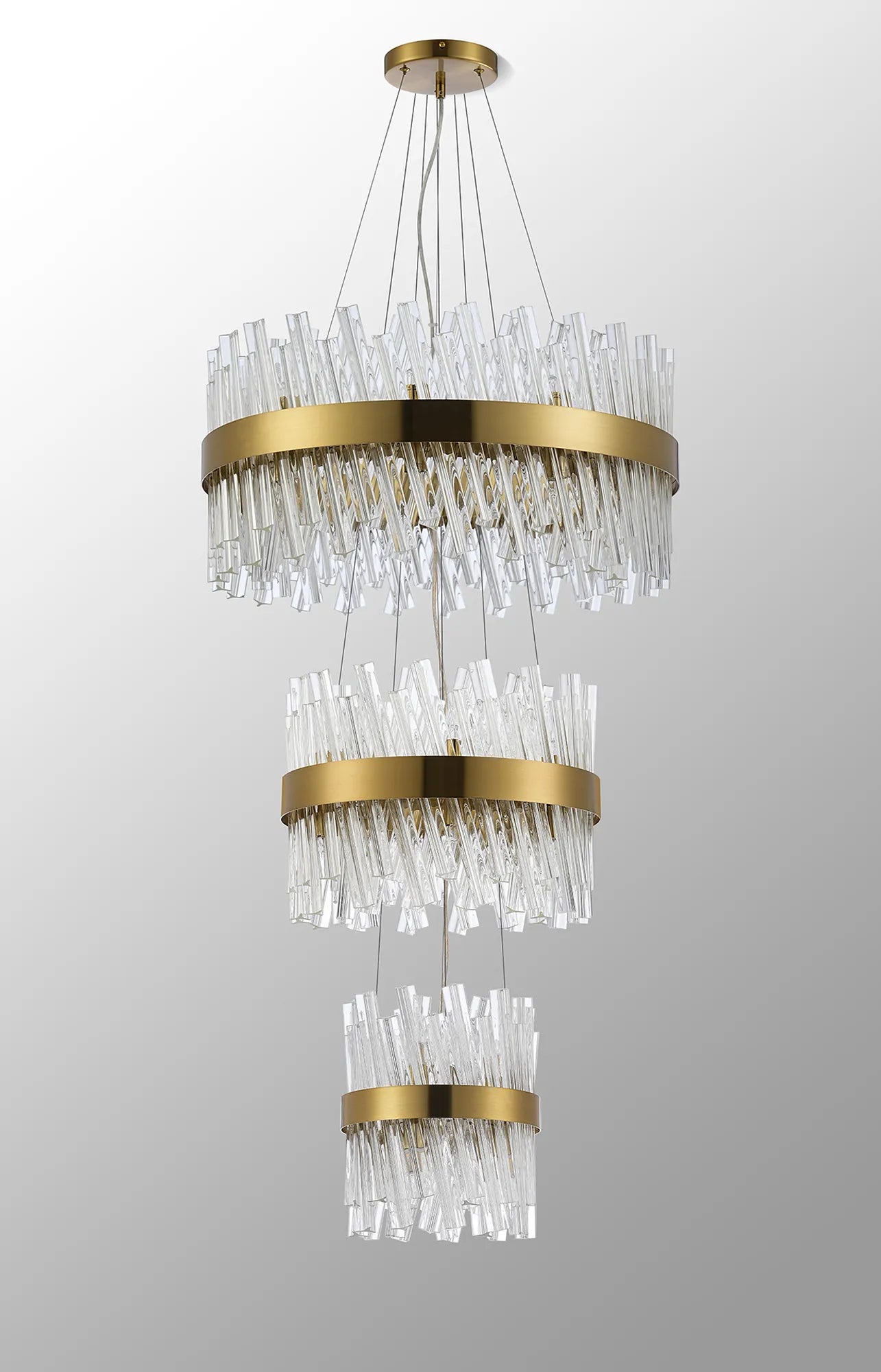 Virelia Tiered Crystal Pendant
