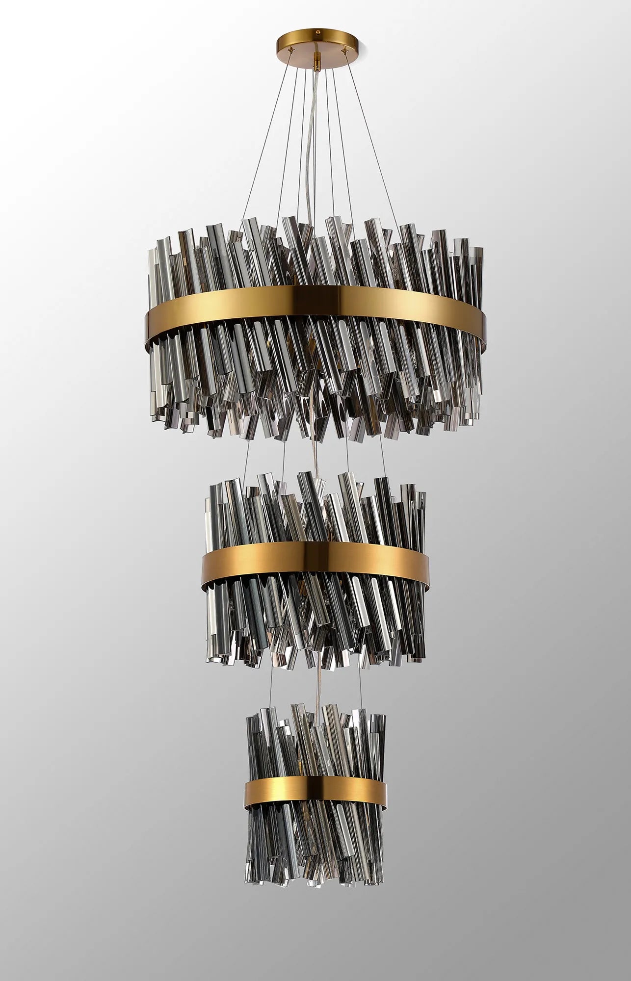 Virelia Tiered Crystal Pendant