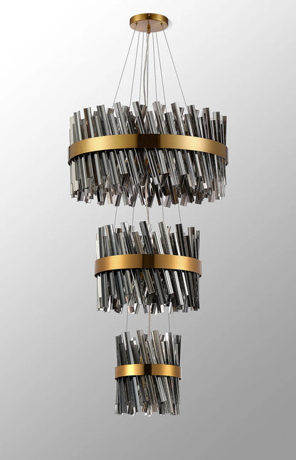 Virelia Tiered Crystal Pendant