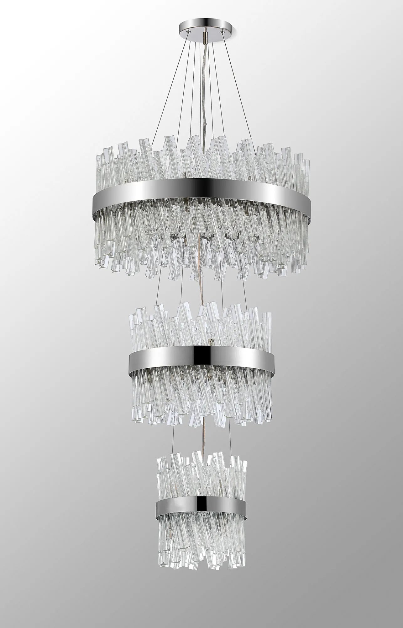 Virelia Tiered Crystal Pendant