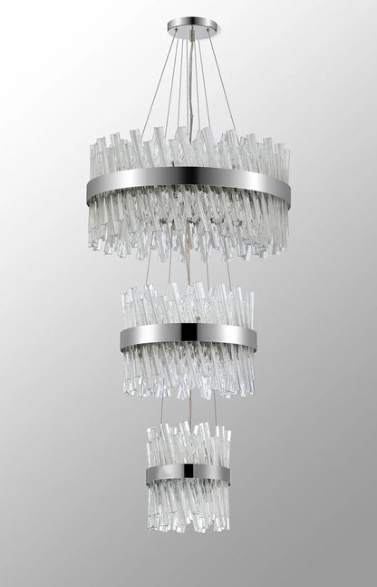 Virelia Tiered Crystal Pendant