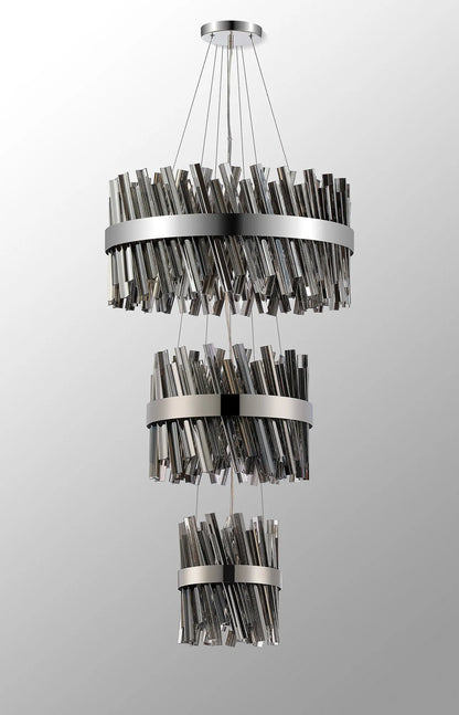 Virelia Tiered Crystal Pendant