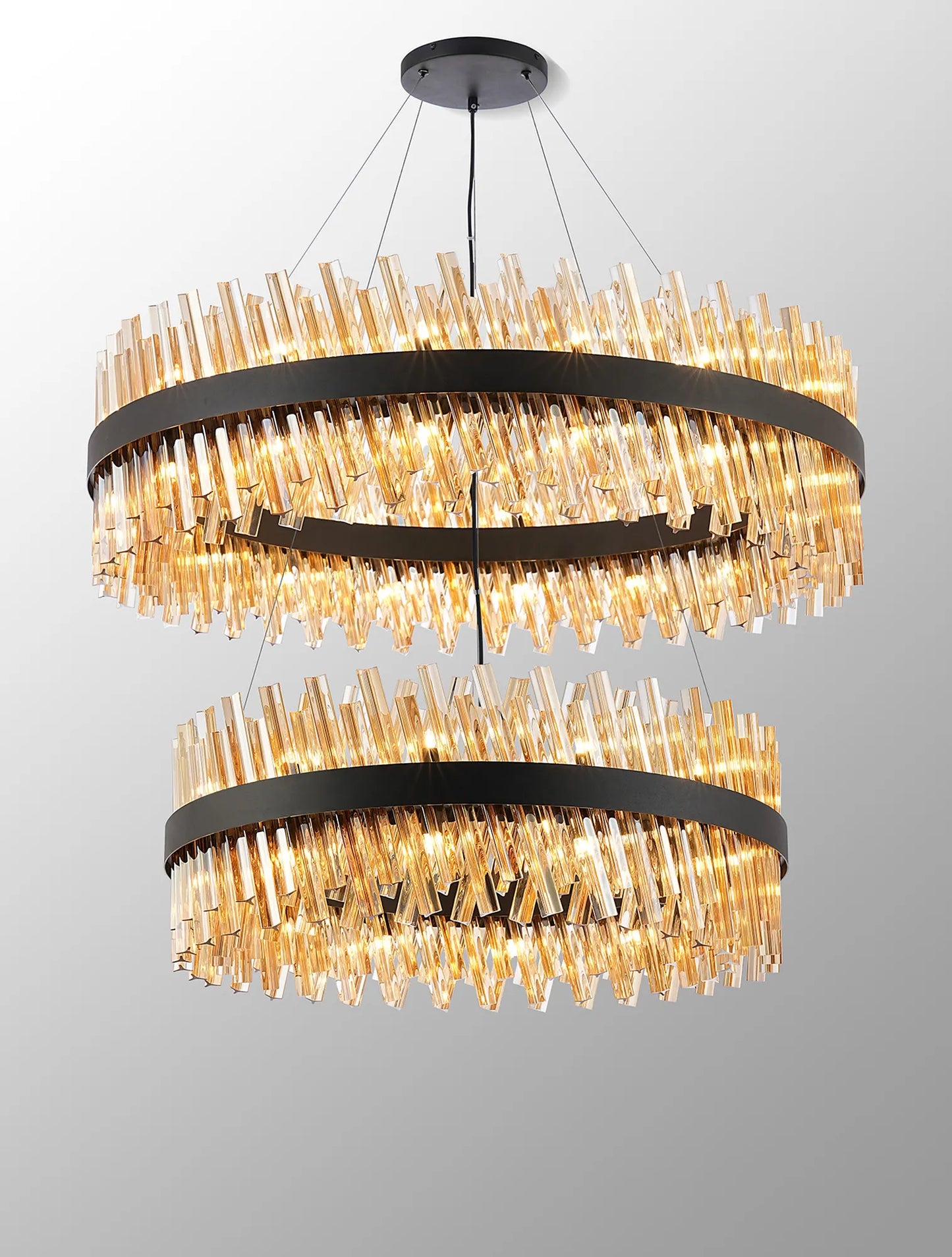 Virelia Tiered Crystal Pendant