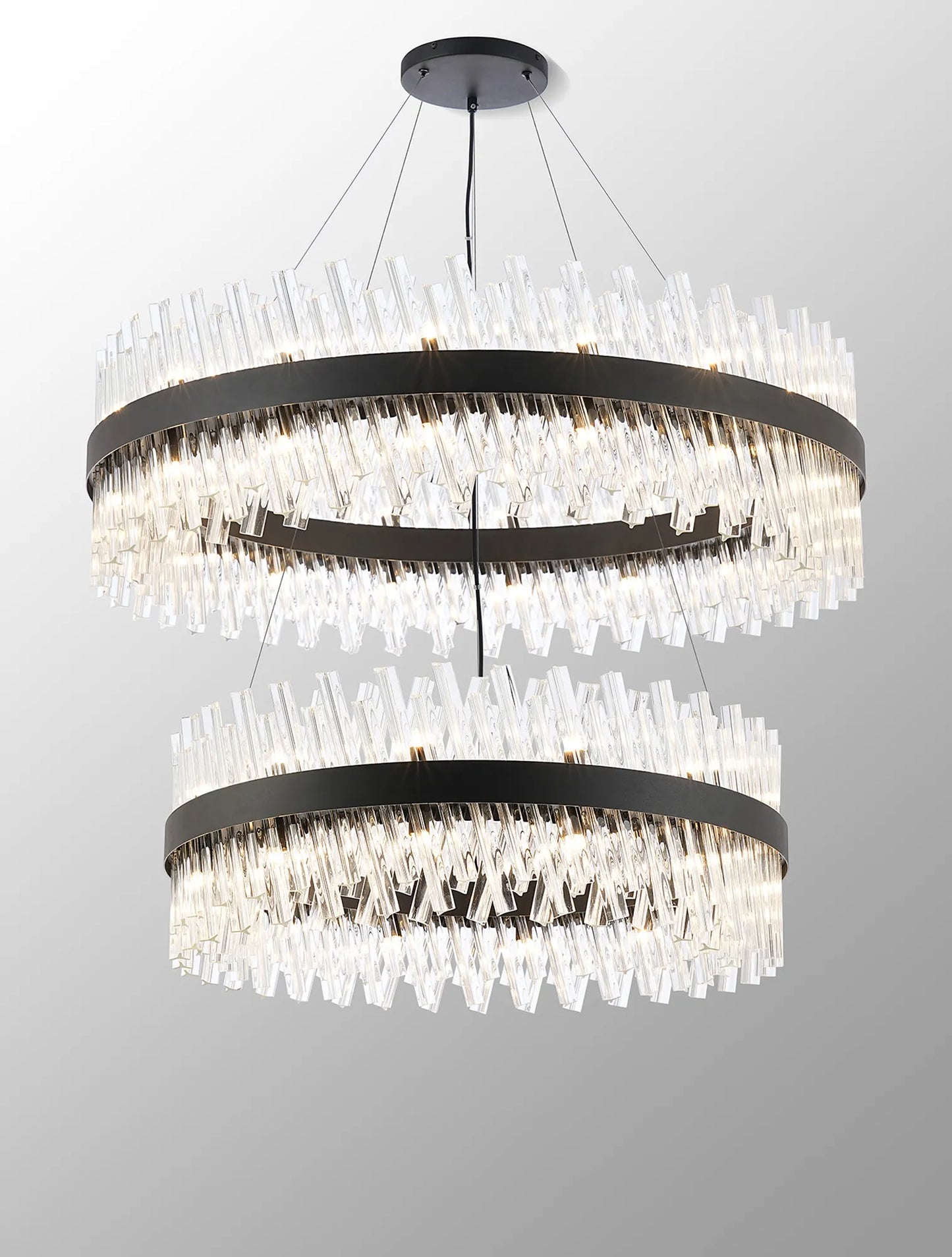 Virelia Tiered Crystal Pendant