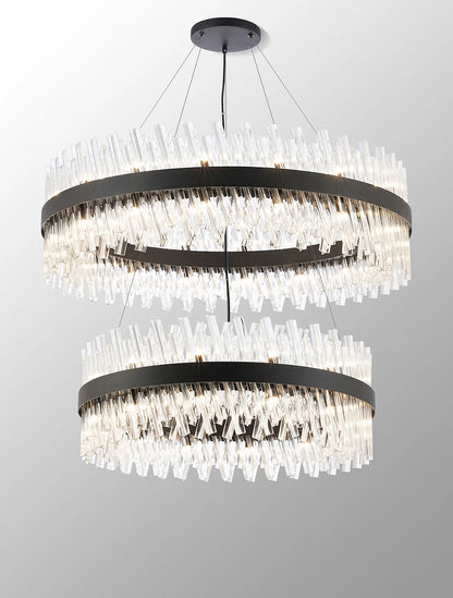 Virelia Tiered Crystal Pendant
