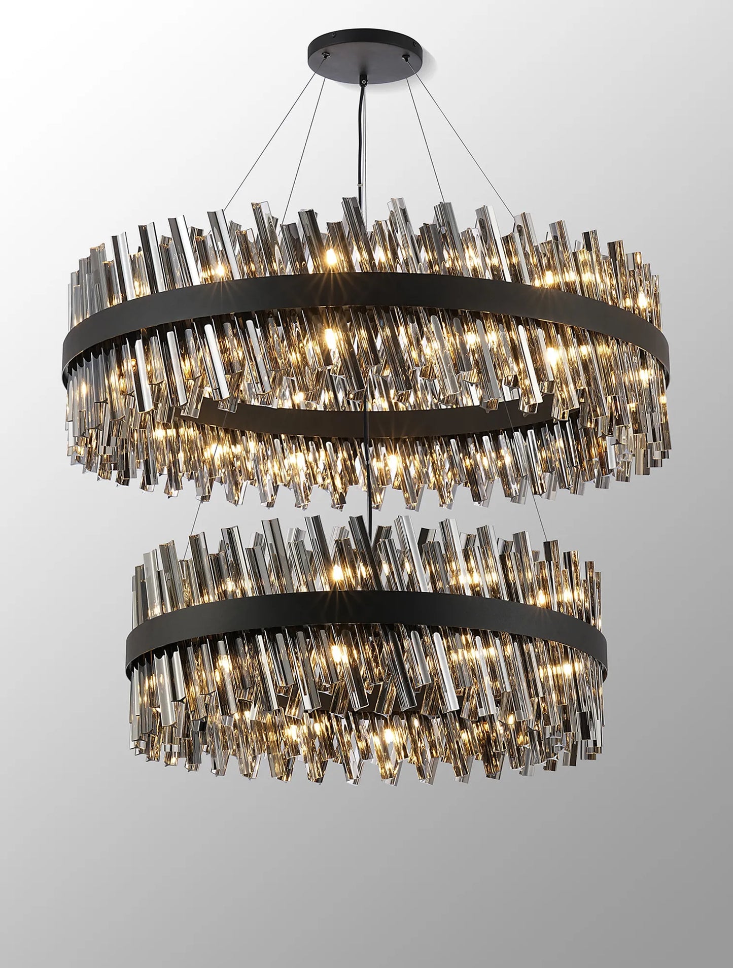 Virelia Tiered Crystal Pendant