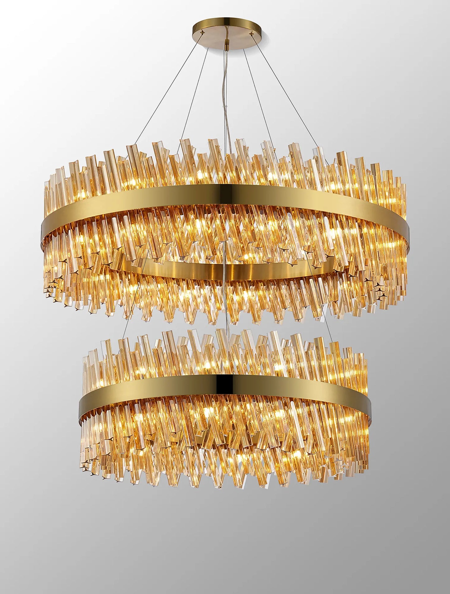 Virelia Tiered Crystal Pendant
