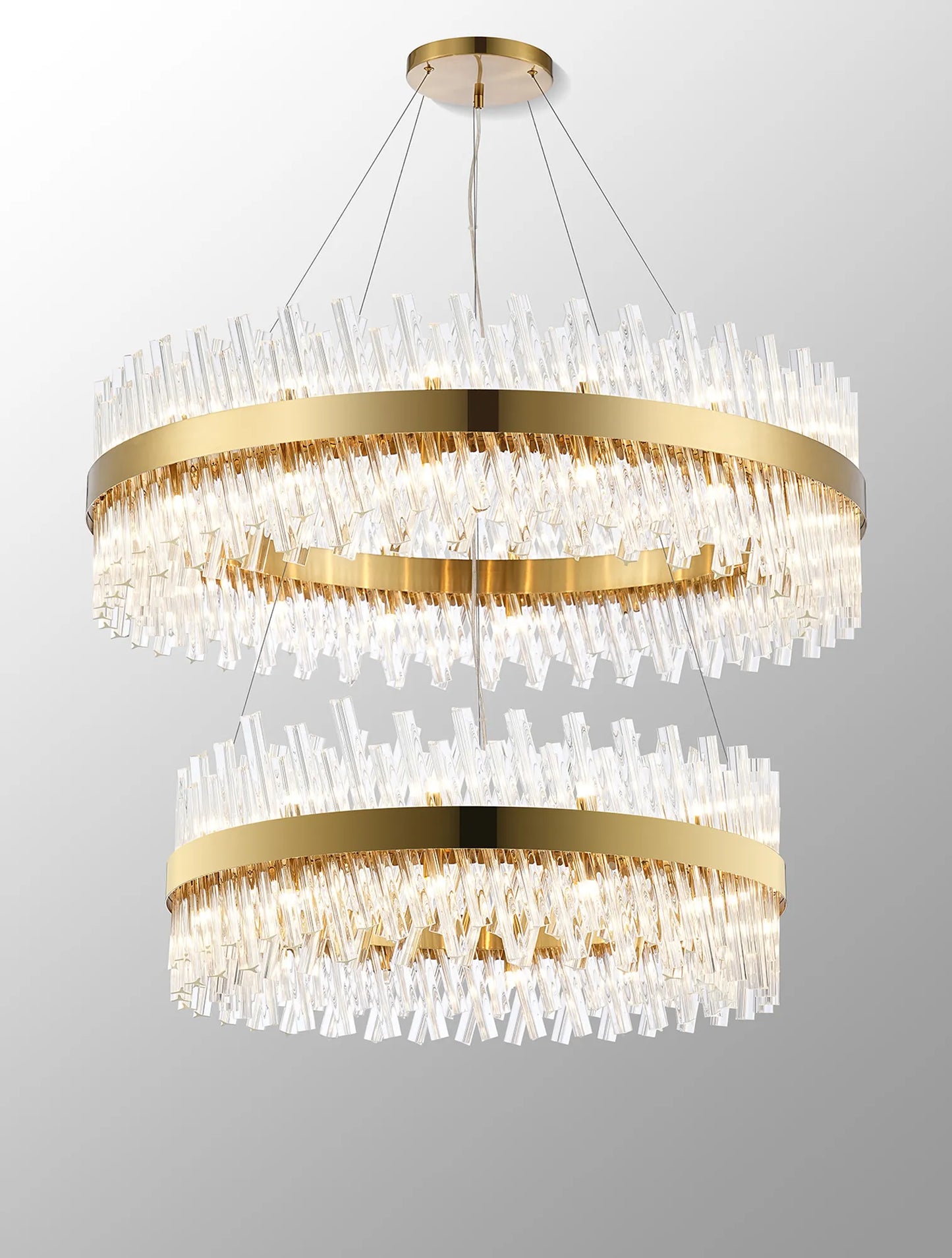Virelia Tiered Crystal Pendant