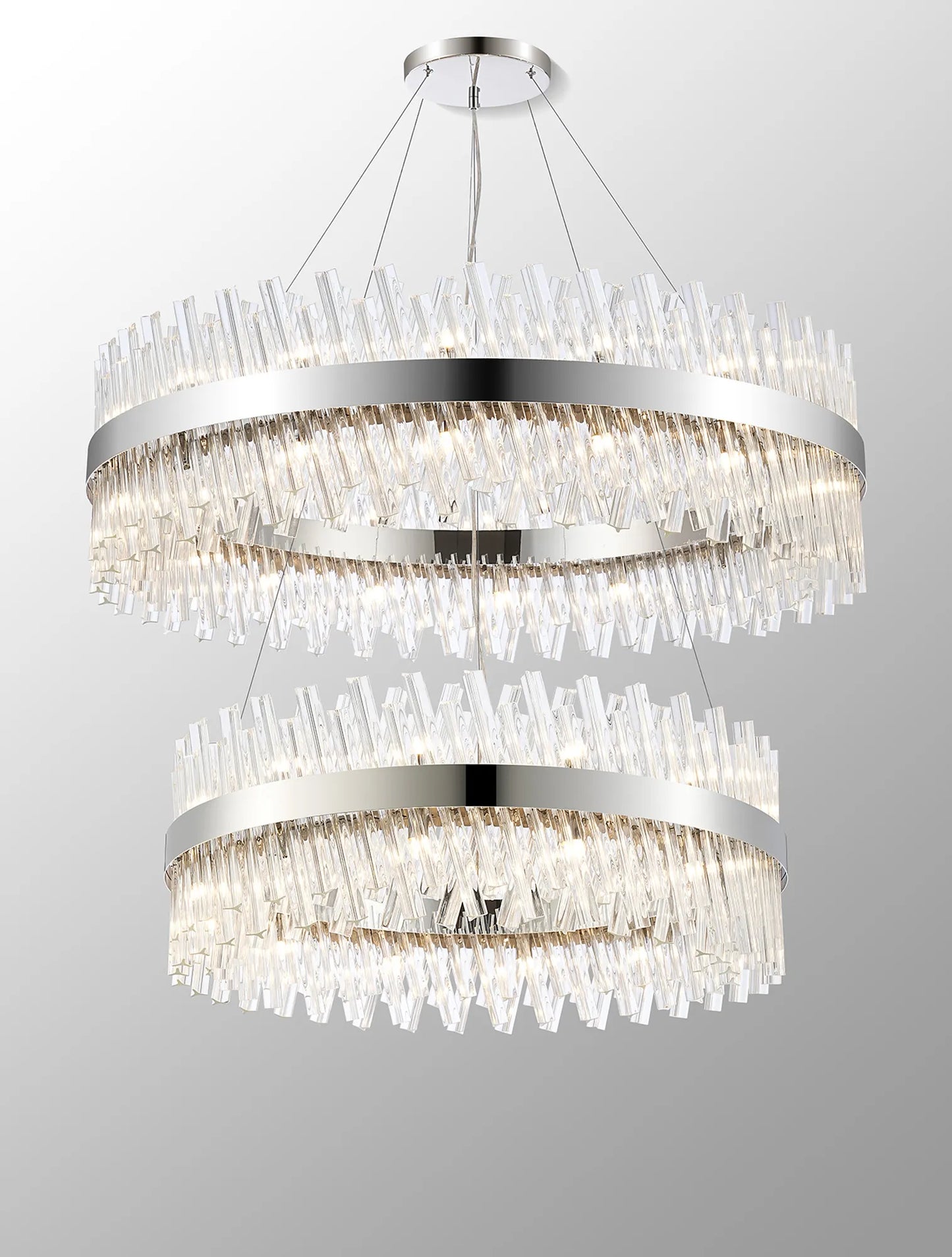 Virelia Tiered Crystal Pendant