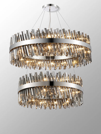 Virelia Tiered Crystal Pendant