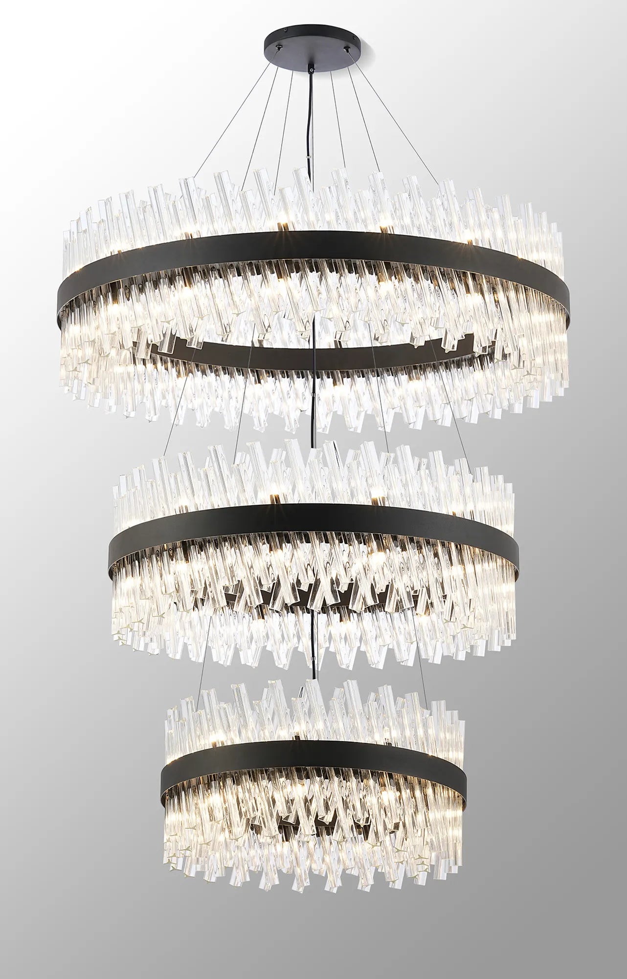 Virelia Tiered Crystal Pendant
