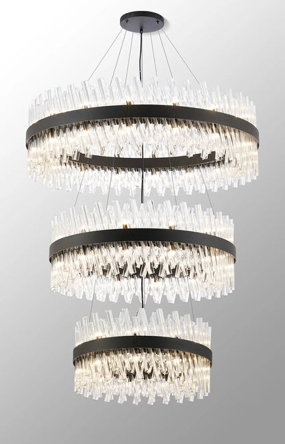 Virelia Tiered Crystal Pendant